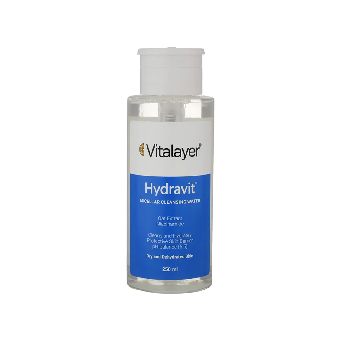 01.-2025127212650577.jpg میسلار واتر ویتالیر مدل Hydravit مناسب پوست خشک حجم 250 میلی لیتر - Image 1