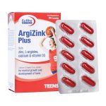 کپسول آرژی زینک پلاس یوروویتال بسته 60 عددی