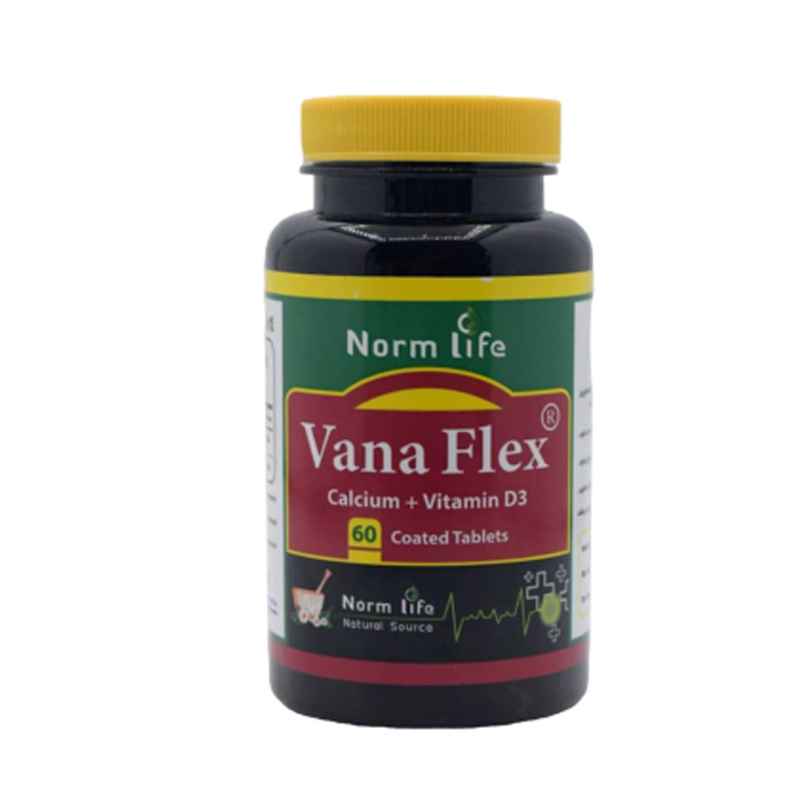 1-2024728115429634.jpg قرص Vana Flex بسته 60 عددی - Image 1