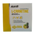 ویال خوراکی مدل L Carnitine 2000 با طعم آناناس بسته 10 عددی
