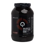 پودر افزایش وزن کیو ان تی مدل Muscle Mass با طعم شکلات وزن 3000 گرم