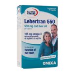 پک 4 عددی کپسول امگا 3 یوروویتال مدل Lebertran 550 بسته 60 عددی - Image 2