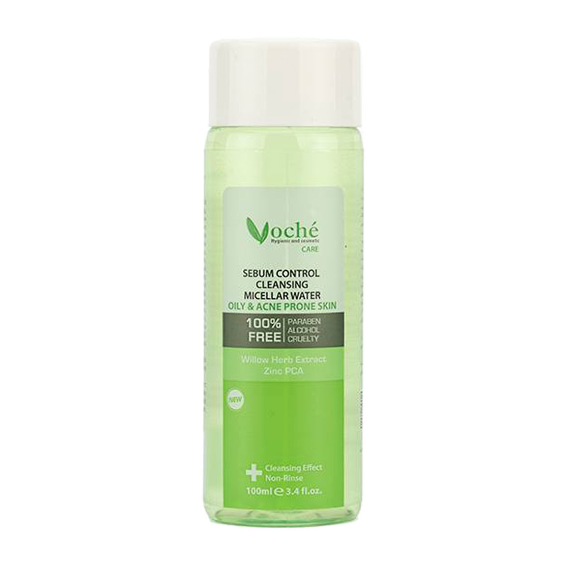 2-1-Voche-Sebum-Control-Cleansing-Micellar-Water-For-Oily-And-Acne-Prone-Skin-100ml-2026616123116212.jpg میسلار واتر وچه مناسب پوست چرب و مستعد آکنه حجم 100 میلی لیتر - Image 1