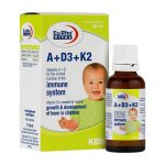 قطره خوراکی آ د3 و کا2 یوروویتال حجم 30 میلی لیتر - Image 2