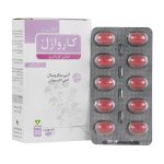 کپسول نرم کارواژل وشا دارو بسته 30 عددی