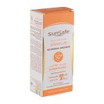 فلوئید ضد آفتاب بی رنگ سان سیف با SPF50 مناسب پوست حساس حجم 50 گرم - Image 4