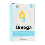 کپسول امگا 3 1000 میلی گرم زرین اورمان دارو بسته 30 عددی