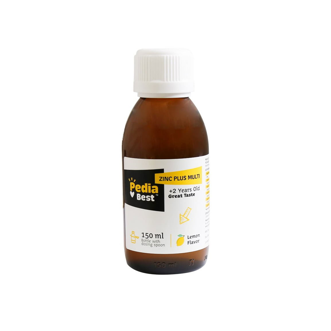 333-2024820154222293.jpg شربت مولتی ویتامین پدیابست مدل Zink Plus Multi با طعم لیمو حجم 150 میلی لیتر - Image 1