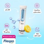 پک دو عددی قرص جوشان منیزیم و B6 فیشر فلکسان بسته 20 عددی - Image 3