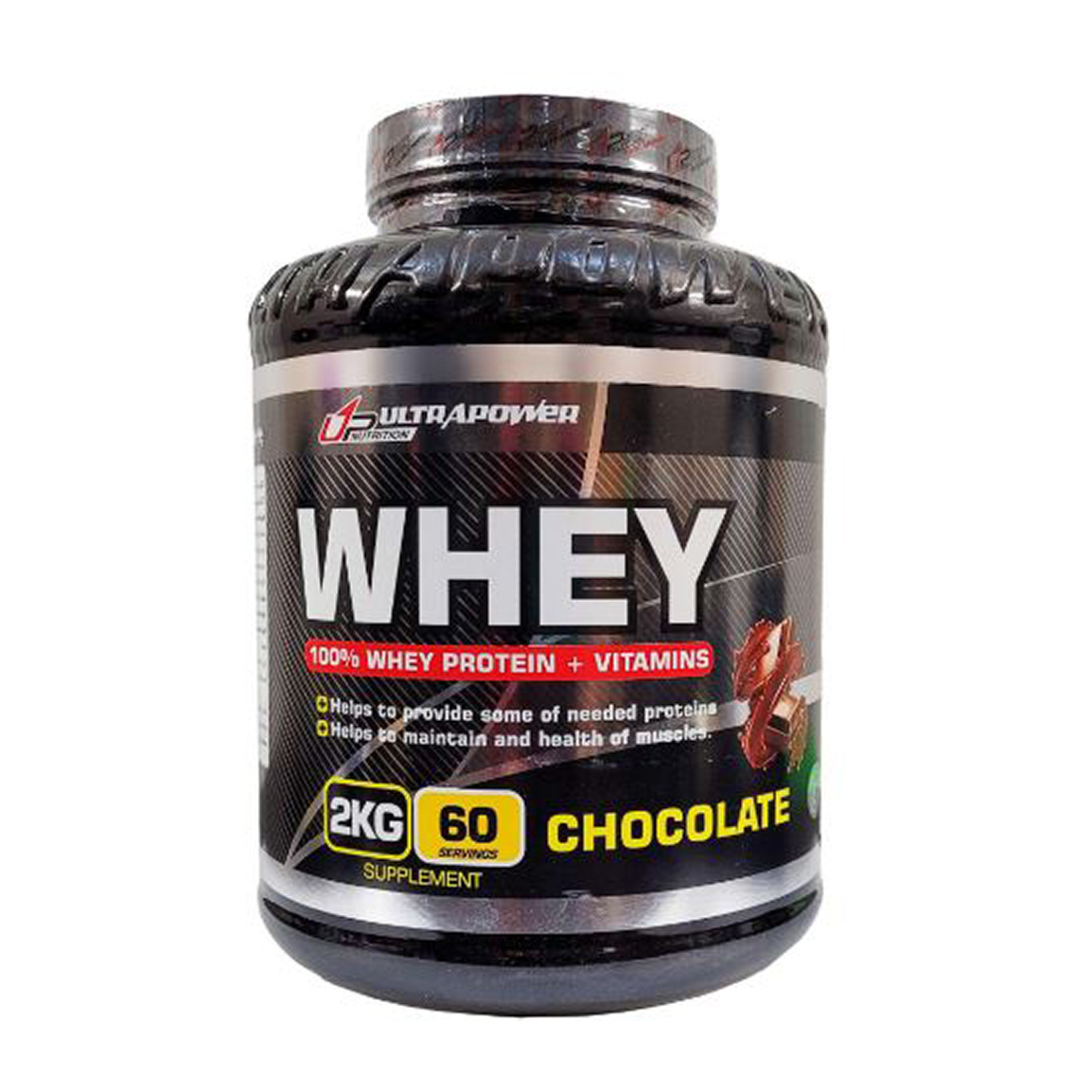 4-20251024142029343.jpg پودر وی پروتئین 100درصد اولترا پاور پگاه با طعم شکلات وزن 2000 گرم - Image 1