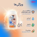 کرم ضد آفتاب رنگی پیکسل با SPF50 مناسب انواع پوست حجم 50 میلی لیتر - Image 2