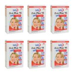 پک 6 عددی قرص Zink Plus 15 بسته 60 عددی