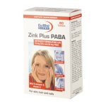 پک 6 عددی قرص زینک یوروویتال مدل Paba بسته 60 عددی - Image 2