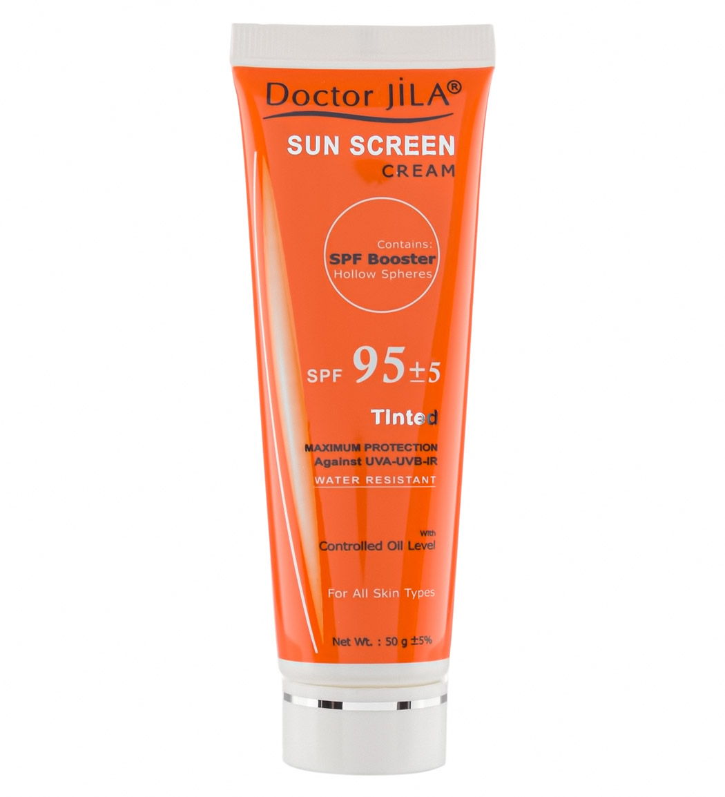 74cefe64ec1c41358db21ae859e7586e.jpg کرم ضد آفتاب رنگی دکتر ژیلا با SPF95 مناسب انواع پوست حجم 50 میلی گرم - Image 1