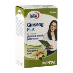قرص مکمل گیاهی جینسینگ یوروویتال مدل Ginseng Plus بسته 60 عددی