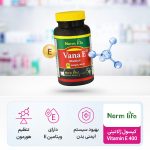 کپسول ژلاتینی Vitamin E 400 نورم لایف بسته 60 عددی - Image 3