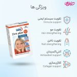 کپسول زینک پلاس یورو ویتال 10 میلی گرم بسته 60 عددی - Image 2