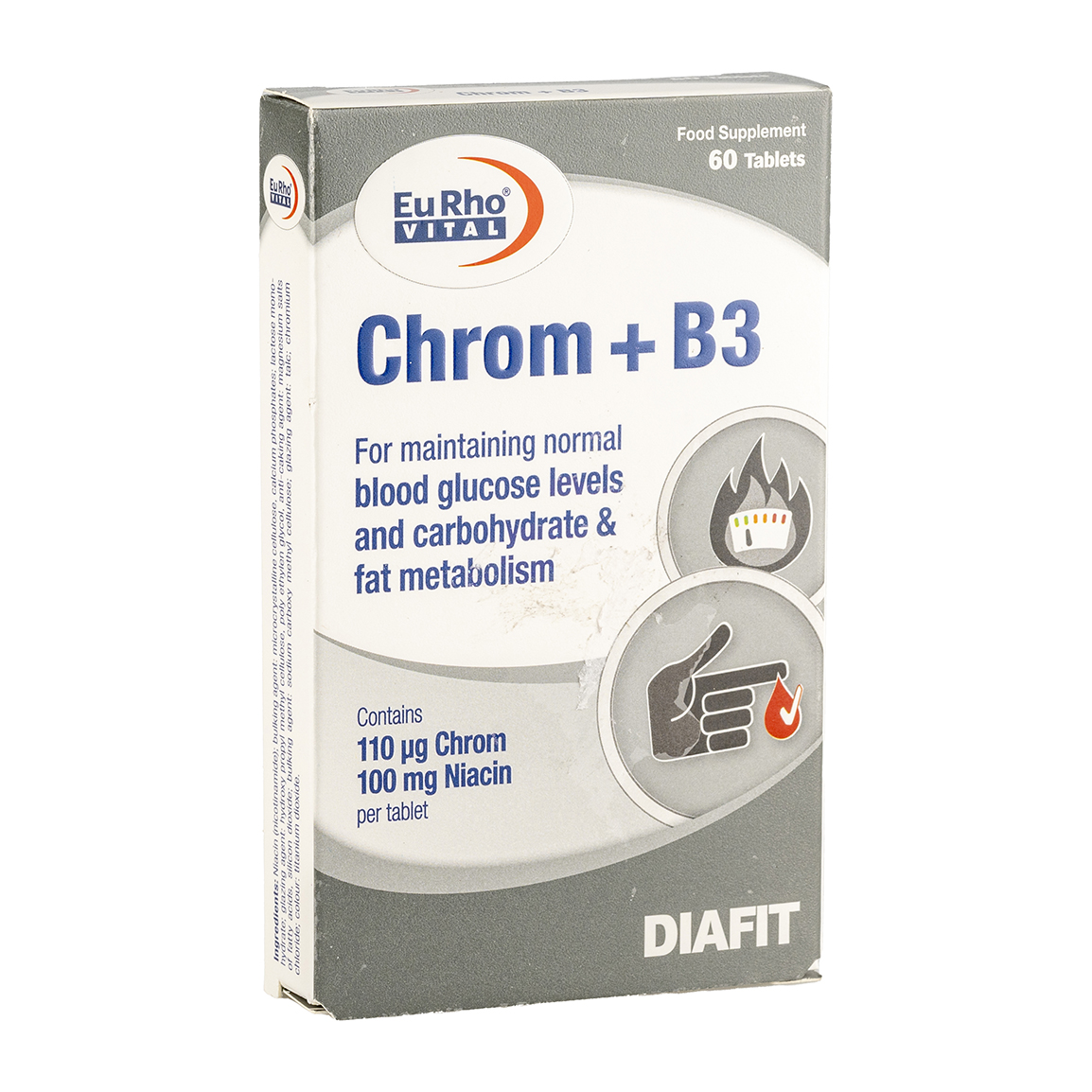 77562-2025423114418980.jpg قرص Chrom + B3 یوروویتال بسته 60 عددی - Image 1