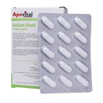 قرص Calcium Citrate همراه با منیزیم زینک و ویتامین D بسته 30 عددی آپوویتال - Image 2