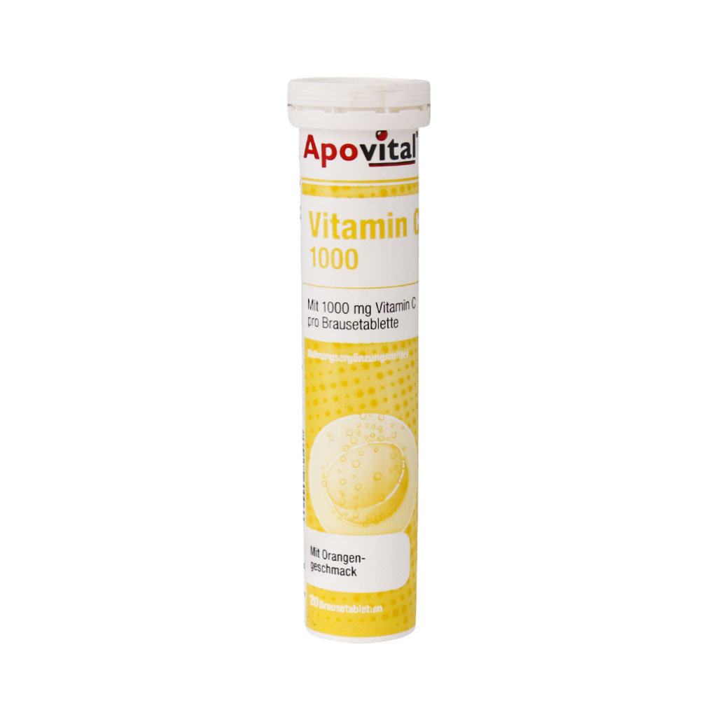 77596-2024219193417484.jpg قرص جوشان Vitamin C Pro آپوویتال بسته 20 عددی - Image 1