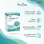 قرص ال کارنیتین 1000 یوروویتال بسته 60 عددی - Image 2