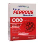 کپسول آهن فارمامیکس مدل Bisglycinate بسته 32 عددی