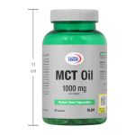 کپسول ام سی تی اویل 1000 میلی گرم یوروویتال بسته 60 عددی - Image 3