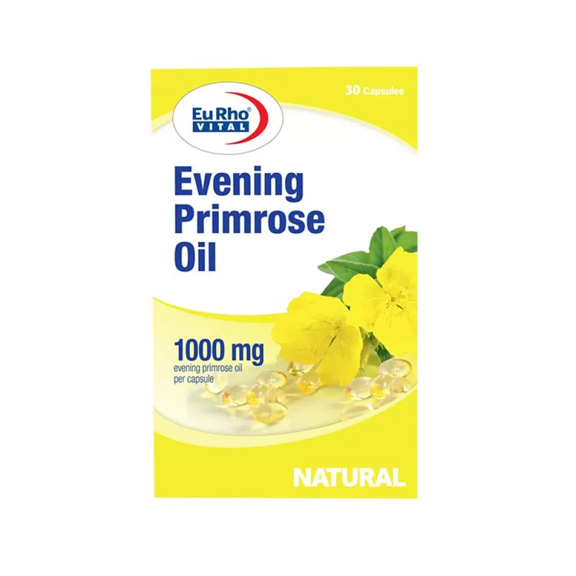 80-202451813482257.jpg کپسول ژلاتینی روغن گل مغربی یوروویتال 1000 میلی گرمی بسته 30 عددی - Image 1