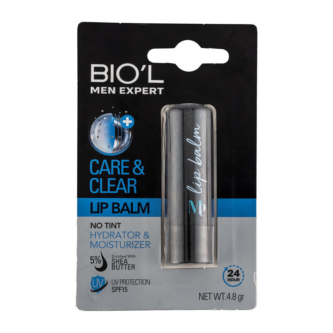 8158000003-2024108112952163.jpg بالم لب بی رنگ بیول مدل Care And Clear با SPF15 مناسب آقایان وزن 4.8 گرم - Image 1