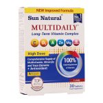 قرص مولتی ویتامین سان نچرال مدل Multi Daily بسته 30 عددی