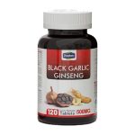 قرص سیر سیاه و عصاره جینسینگ زوبر بسته 120 عددی
