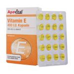 کپسول ژلاتینی نرم ویتامین E 400 آپوویتال بسته 40 عددی - Image 2