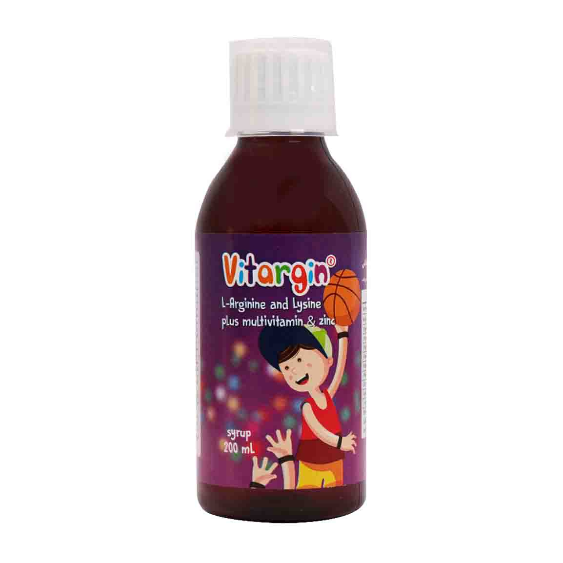 BSK-Vitargin-Syrup-200-ml-2024123114486509.jpg شربت Vitargin بنیان سلامت کسری با طعم آناناس حجم 200 میلی لیتر - Image 1