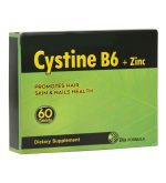 قرص Cystine B6 به همراه زینک بایو فرمولا بسته 60 عددی