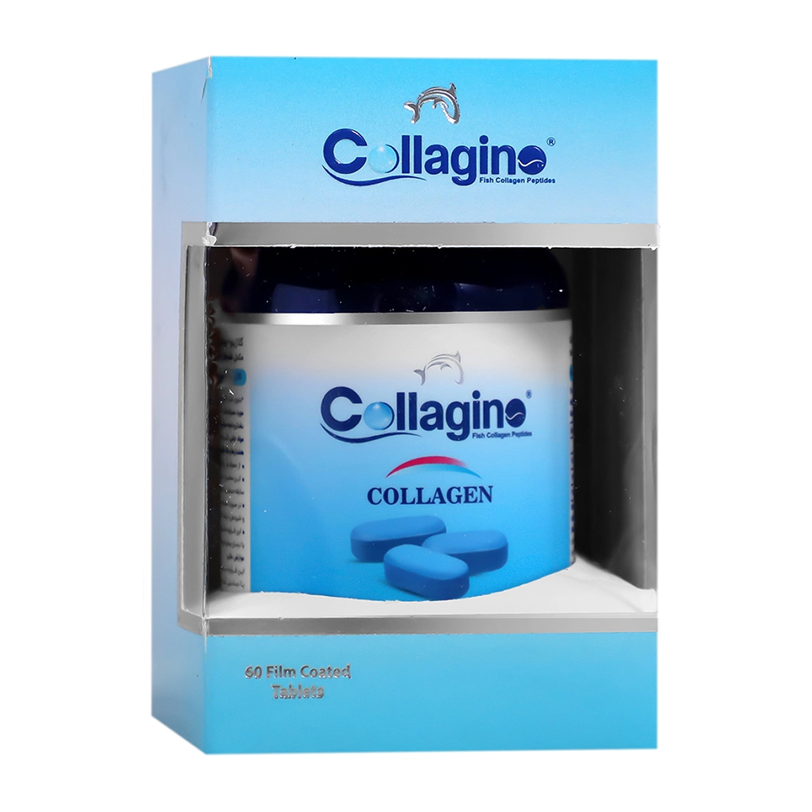 Collagino-Collagen-Plus-Vitamin-C-60-Tabs-1-2026682160447.jpg قرص کلاژنین پلاس ویتامین سی بسته 60 عددی - Image 1