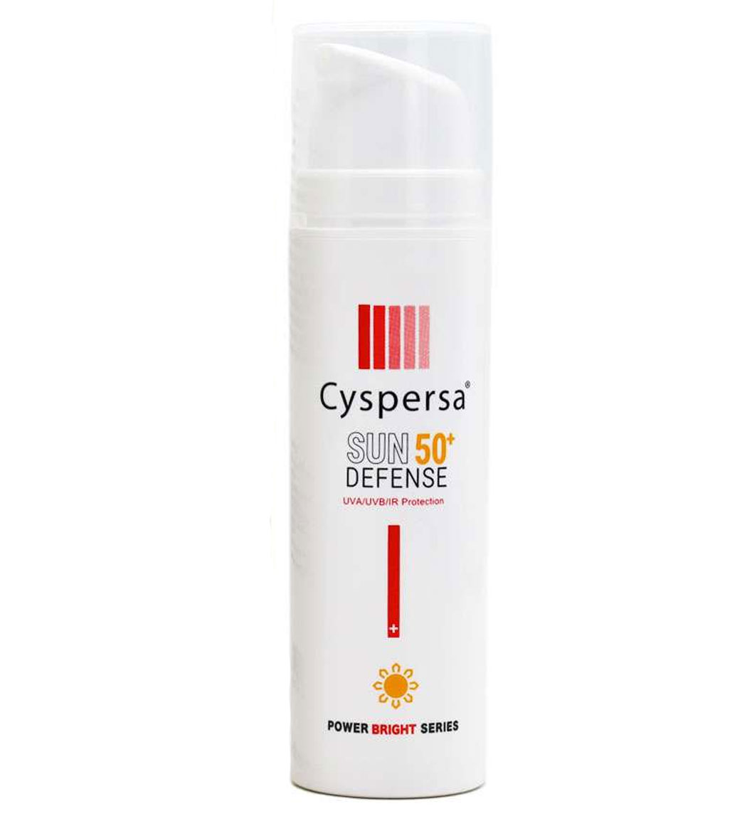 Cyspersa-Sun-Defence-Anti-Spot-And-Lightening-50-ml-2024318131757758-1.jpg ضد آفتاب فلوئیدی سیسپرسا مدل Sun Defence با SPF50 مناسب انواع پوست حجم 50 میلی لیتر - Image 1