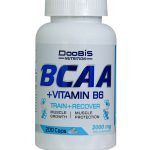 کپسول Bcaa و ویتامین B6 بسته 200 عددی دوبیس