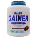 پودر افزایش وزن دوبیس مدل Gainer با طعم شکلات وزن 3 کیلو گرم