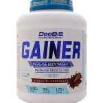 پودر افزایش وزن دوبیس مدل Gainer با طعم شکلات وزن 3 کیلو گرم