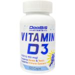 کپسول ویتامین D3 2000 بسته 60 عددی دوبیس