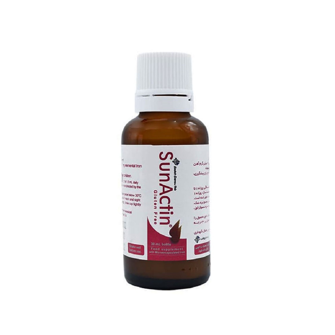 Eadeh-Darou-Teb-Sun-Actin-Iron-Oral-Drop-202461911129564.jpg قطره خوراکی مکمل آهن ایده دارو طب مدل Sun Actin حجم 30 میلی لیتر - Image 1