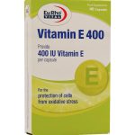 کپسول ویتامین E 400 سافت ژل یوروویتال بسته 40 عددی
