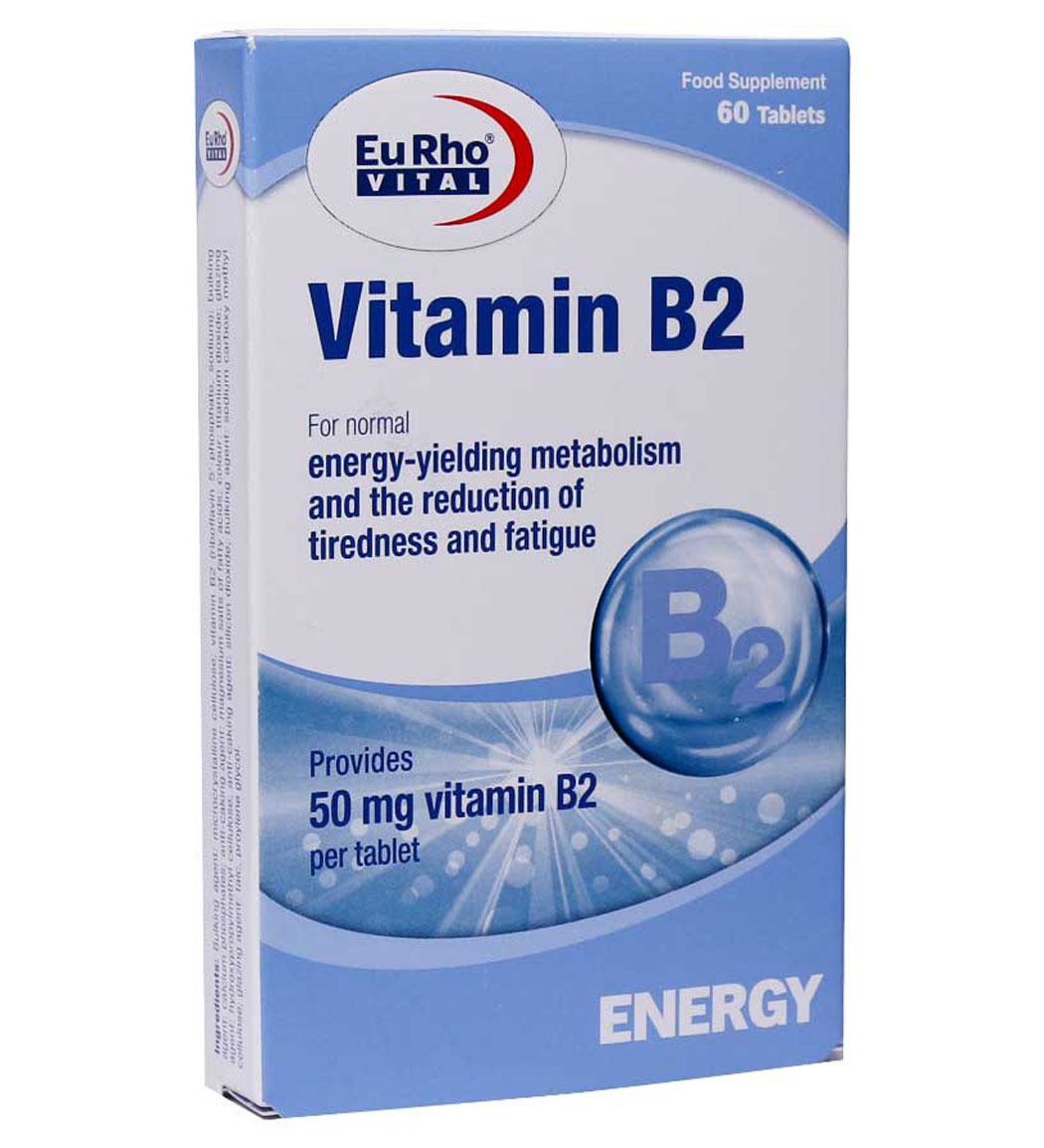 EuRhoVital-Vitamin-B2-60-tablets-Khanoumi-2024220135436926.jpg قرص یوروویتال ویتامین B2 بسته 60 عددی - Image 1