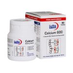 قرص کلسیم 600 میلی گرم یوروویتال بسته 50 عددی - Image 2