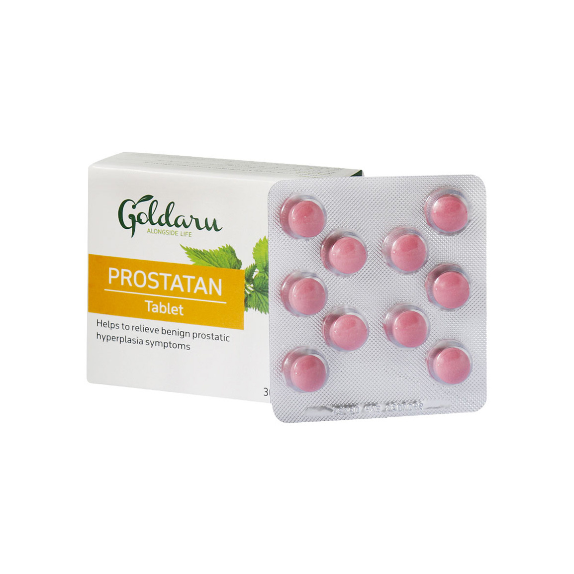 Goldaru-Prostatan-30-Coated-20249195453598.jpg قرص پروستاتان گل دارو بسته 30 عددی - Image 1