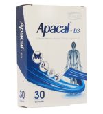 کپسول Apacal + D3 های هلث بسته 30 عددی