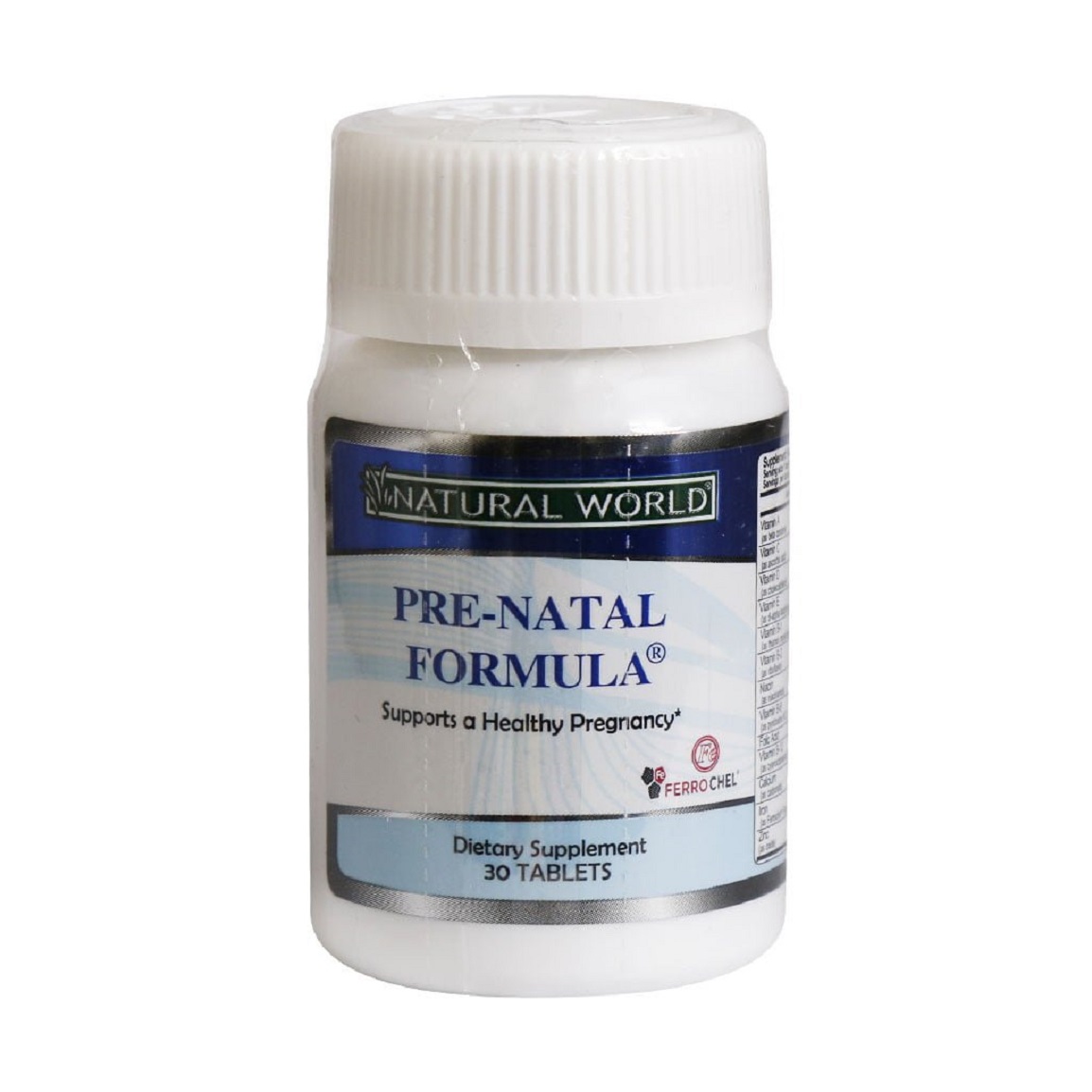 Natrual-World-Prenatal-Formula-30-Tabs-202451885938594.jpg قرص بارداری نچرال ورد مدل Prenatal Formula بسته 30 عددی - Image 1
