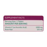 قرص ویتامین C و Rose Hips نیچرز پلنتی بسته 60 عددی - Image 3