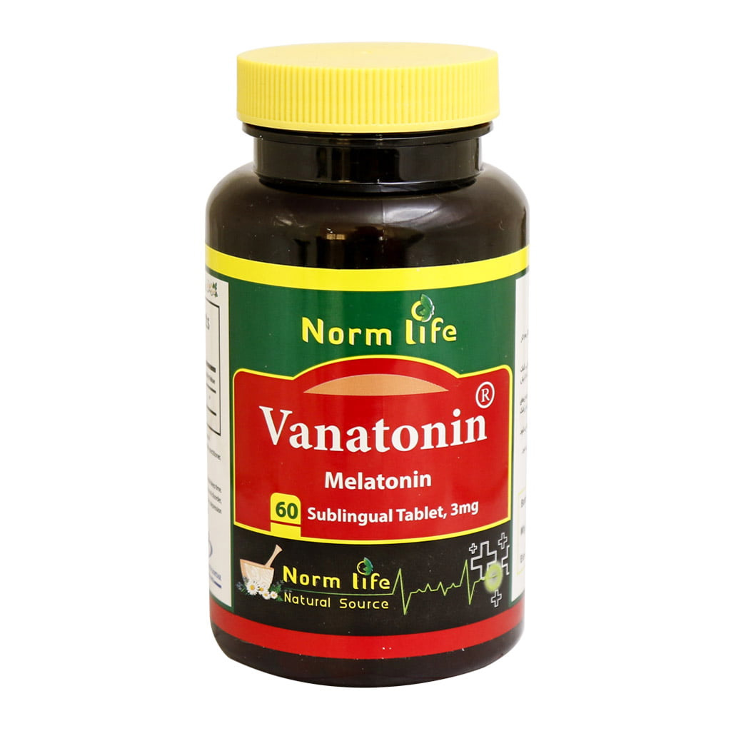 Norm-Life-Vanatonin-Melatonin-3mg-60-Tablets-khanoumi-2024611151941186.jpg قرص زیر زبانی Vanatonin Melatonin 3 بسته 60 عددی - Image 1