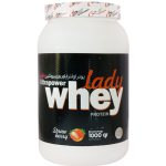 پودر پروتئین Lady Whey پگاه با طعم توت فرنگی مناسب خانم ها وزن 1000 گرم